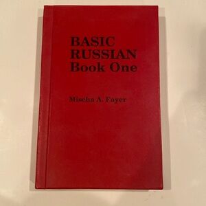 “Basic Russian, Book One,” Hardcover